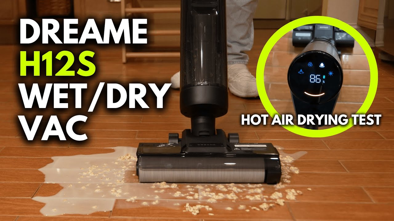Dreame H12S Wet Dry Vac - Does Hot Air Drying Really Work? // UNBOXING & REVIEW