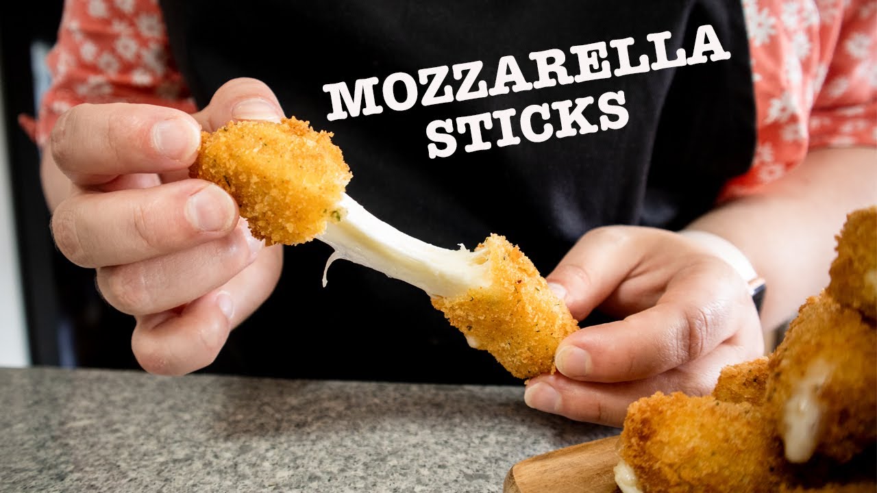 Perfekta Mozzarella Sticks Hemma!