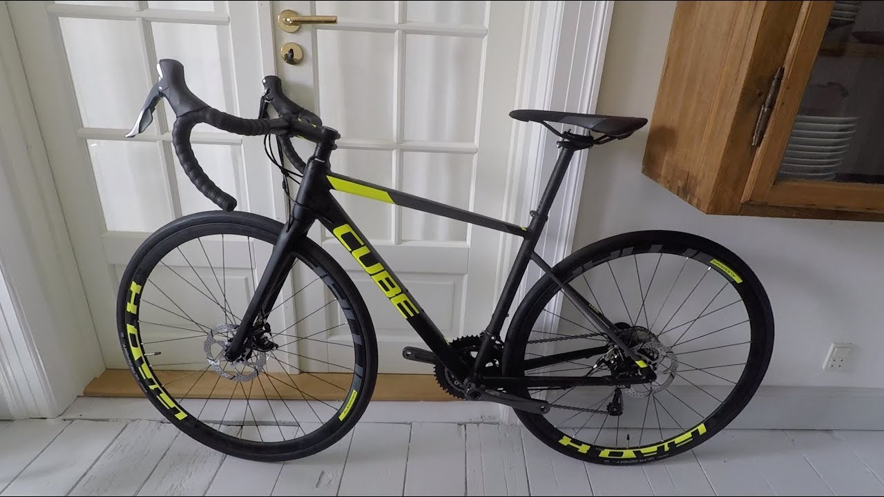 Cube Attain Race Disc Black'n Flashyellow 2018 Unboxing and Assembly 50 cm road bike