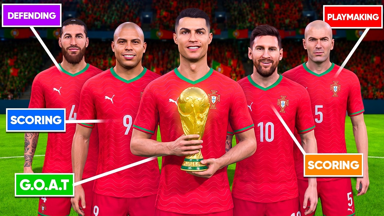 I Snuck Ronaldo's Dream XI into The World Cup