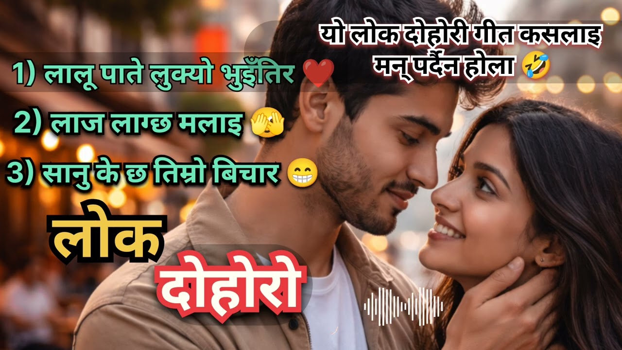 Nepali Lok dohori git viral 😘😁 Nepali top Lok dohori 