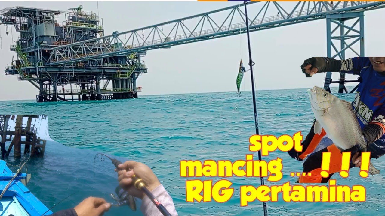 RIG pertamina || spot mancing dirig pertamian karawang