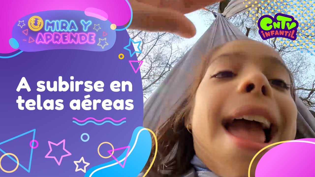 Mira y Aprende: A subirse en telas aéreas