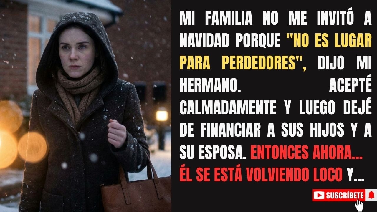 ❄️💔Me cerraron la puerta en NAVIDAD y me llamaron PERDEDORA: El día que dejé de PAGAR sus deudas...