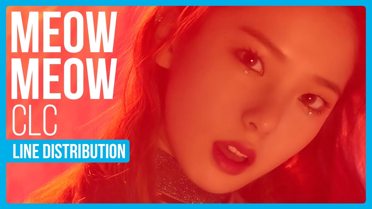 CLC - Meow Meow Line Distribution (Color Coded)