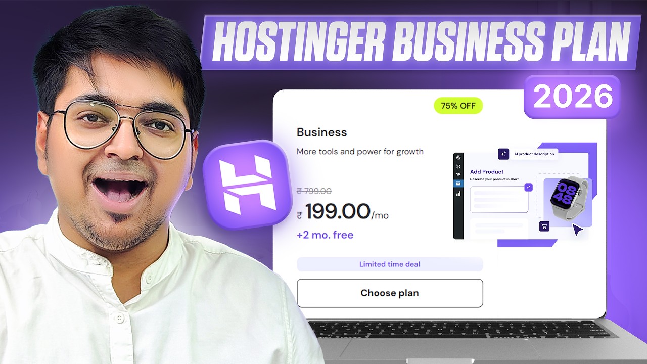 Should you buy HOSTINGER BUSINESS HOSTING PLAN In 2026? - Hostinger Business Hosting Plan Review