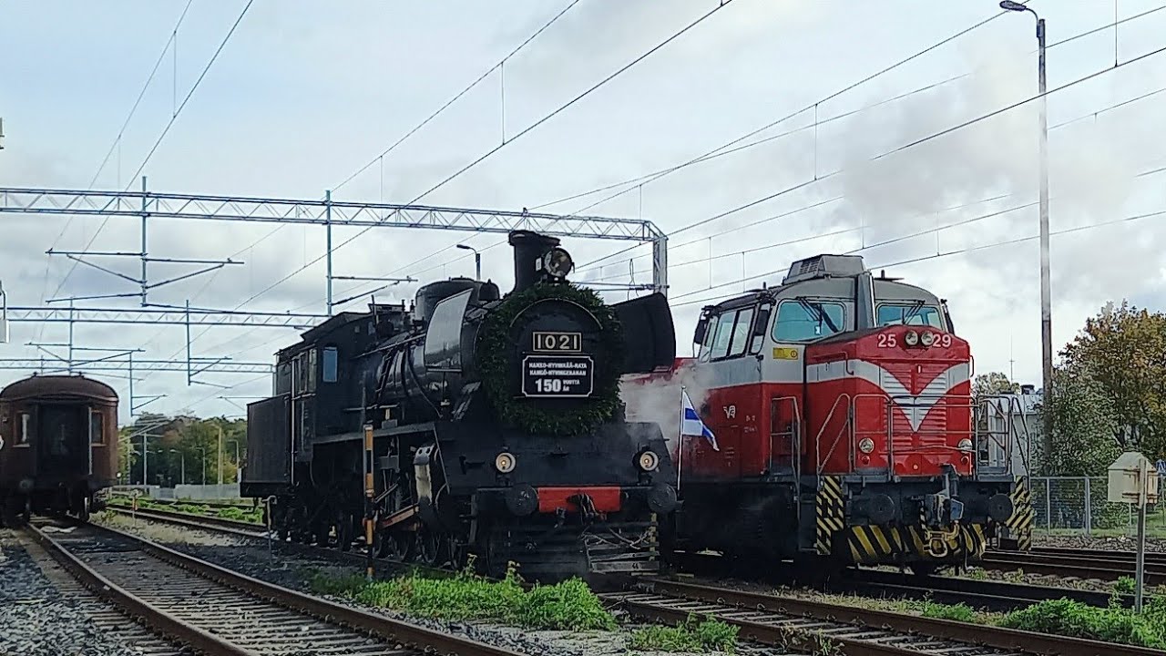 Hangon rata 150-vuotta juhla-ajo 8.10.2023.