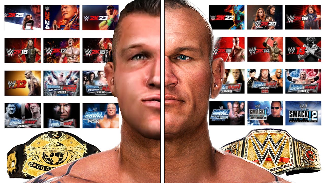 I Won a Championship in Every WWE Game!