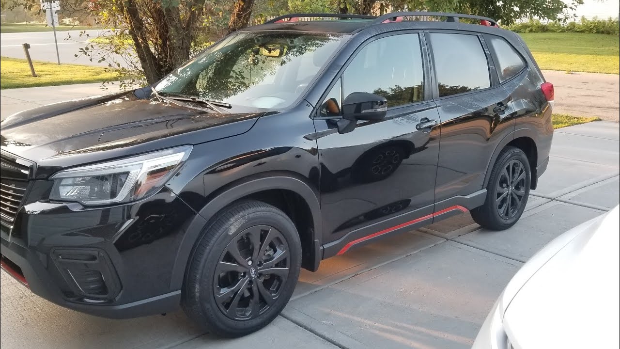 Subaru Forester Sport Cargo Measurements