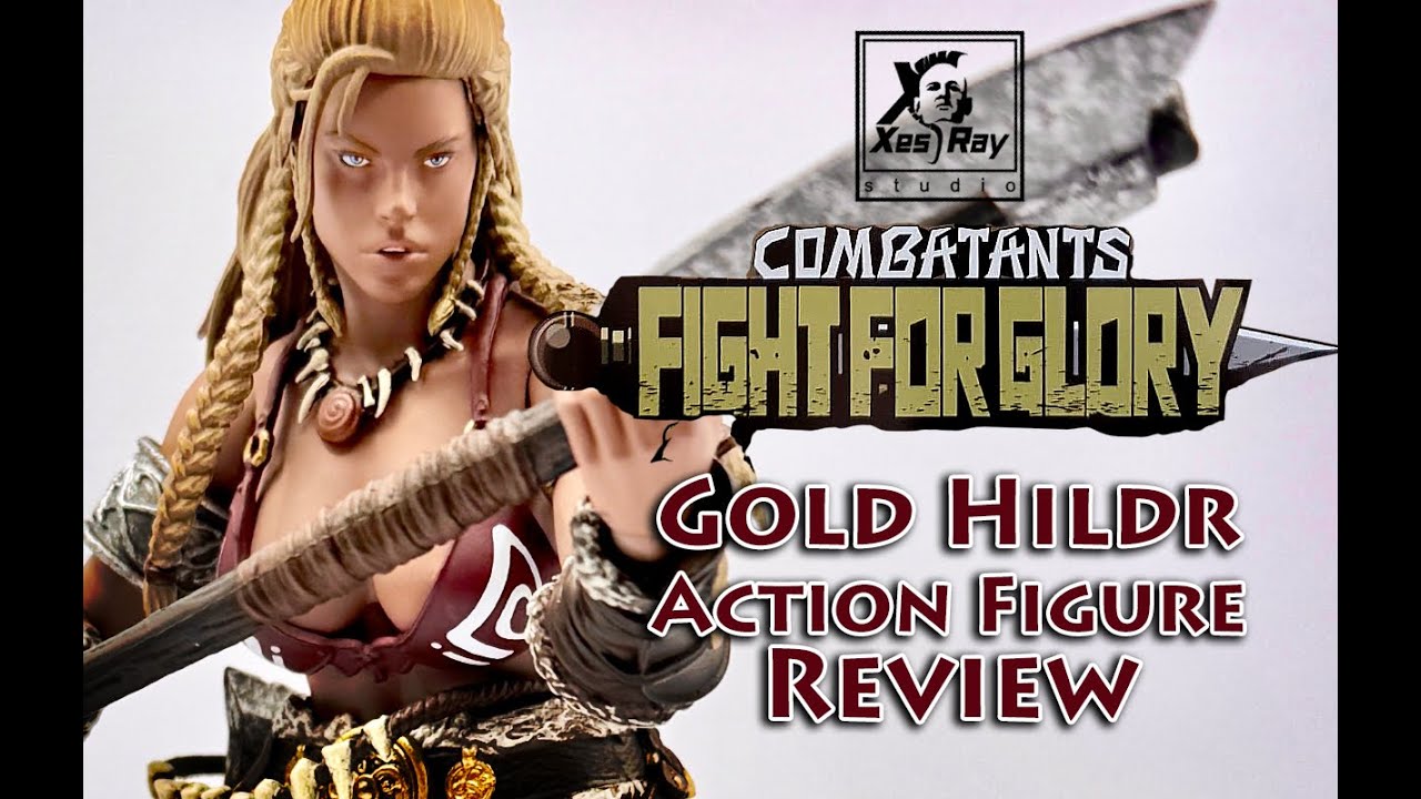 Обзор эксклюзивной фигурки XesRay Combatants Gold Hildr Con