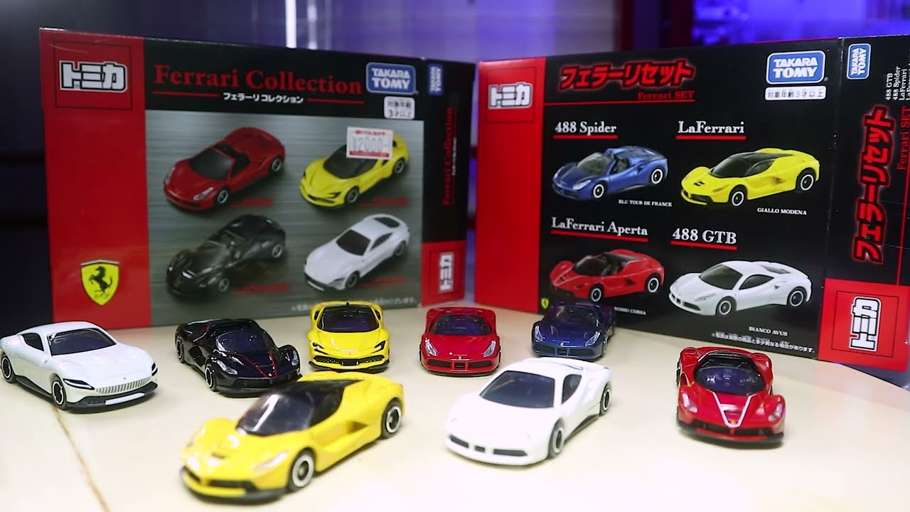 DIECAST FERRARI LAGI !!, TOMICA SET FERRARI COLLECTION 2