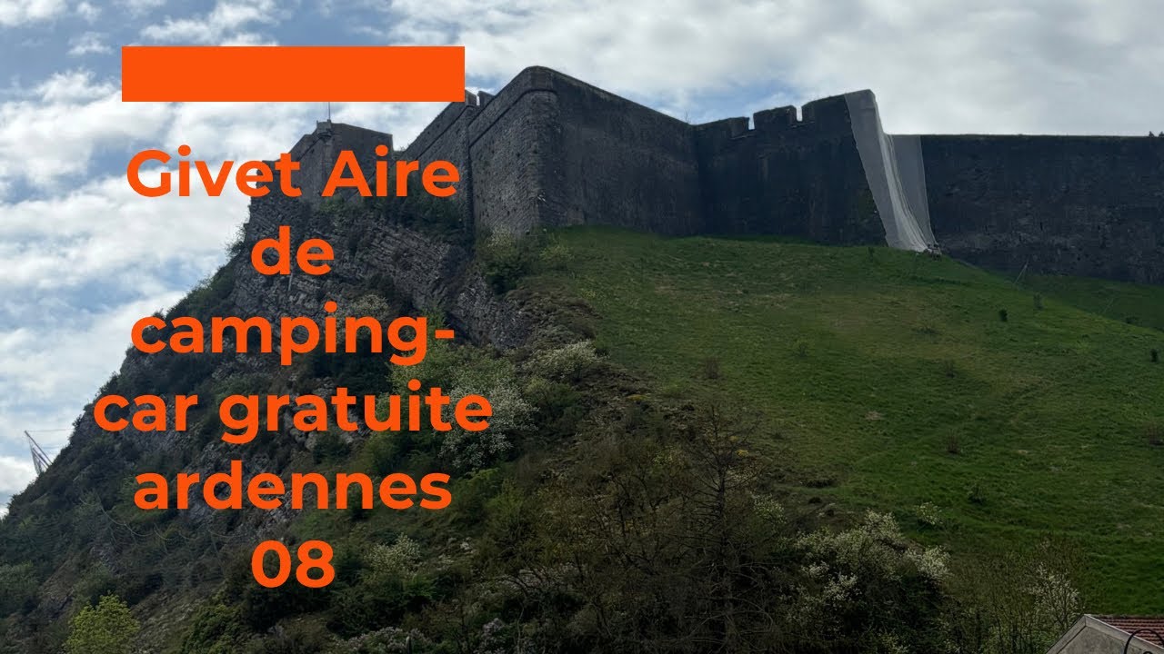 Givet aire de camping-car Gratuite Ardennes 08
