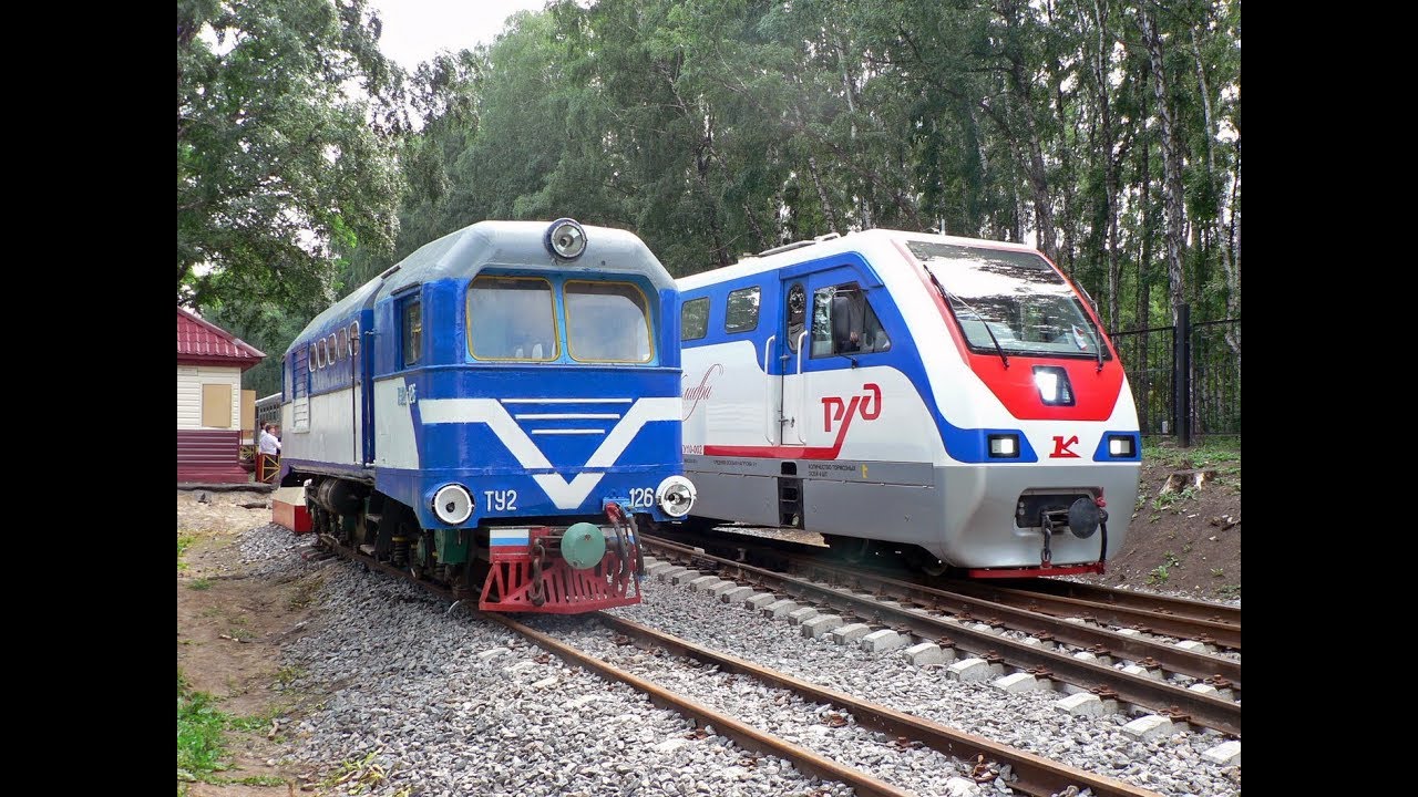 Новомосковская ДЖД / Novomoskovsk children railway / Kindereisenbahn Nowomoskowsk [2011]
