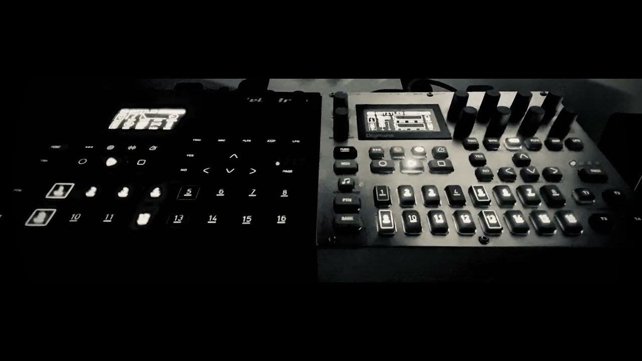 Digitakt + Digitone techno session • 2