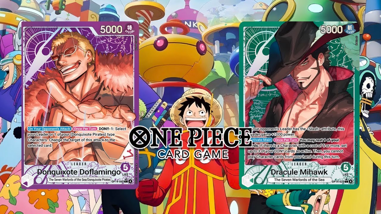 [OP14] Doflamingo vs Mihawk | One Piece Card Game