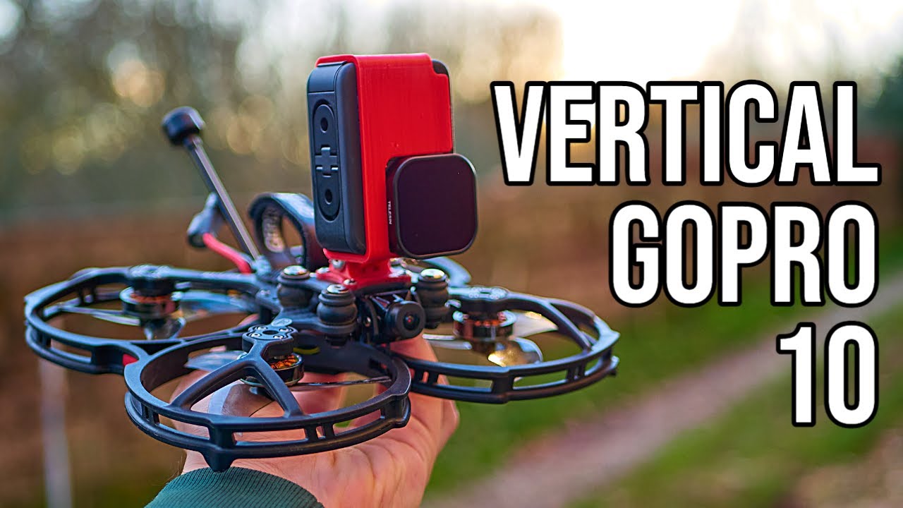 Make INCREDIBLE  FPV Drone Reels and Tik Toks With This Vertical Mount, GoPro and Reelsteady!