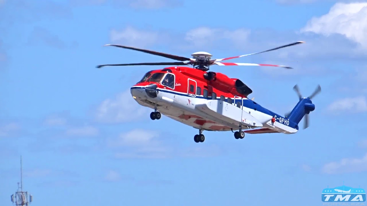 [SBFZ/ FOR] Pouso & Decolagem RWY13 Sikorsky S-92A Helibus C-GFHO 27/07/2017