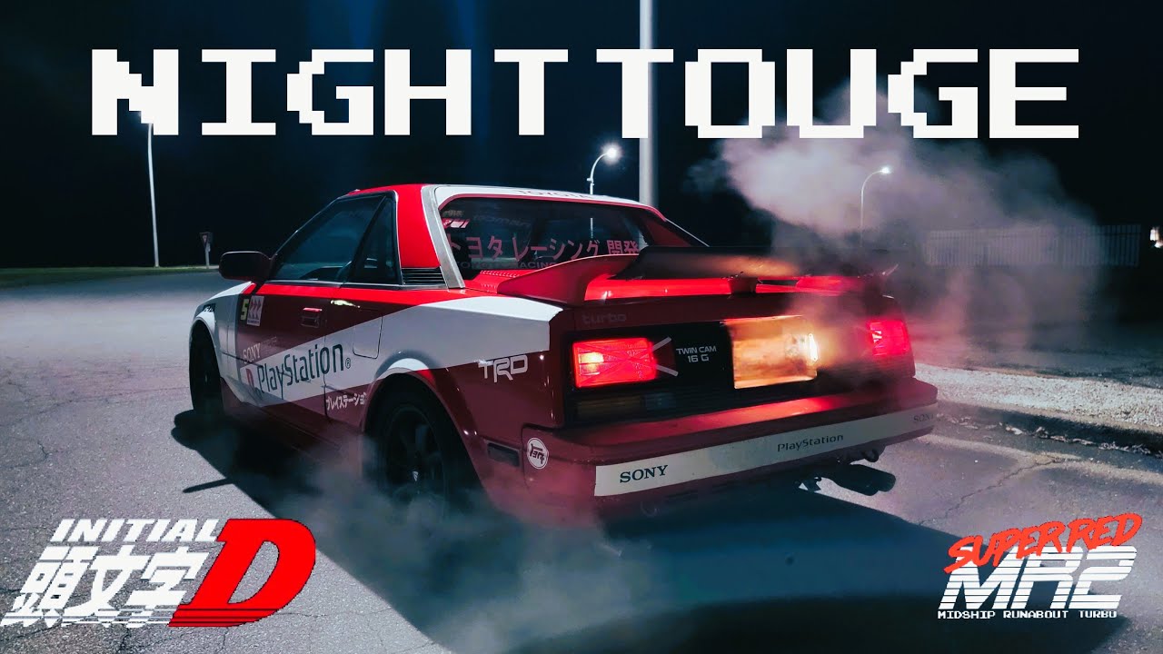 MR2 Night Touge - Downhill/Uphill