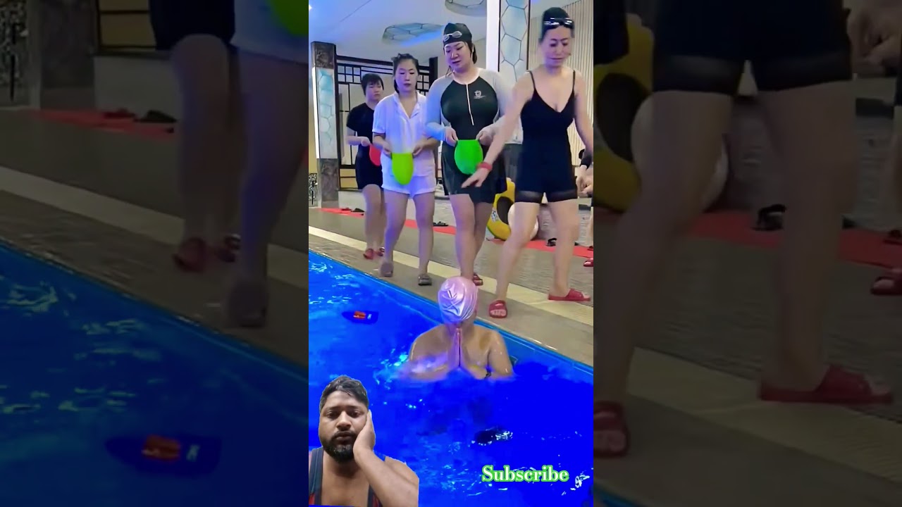 swimming pool mein part 32 #swimmingpool #pool #funny #poolparty #swimming #lifeisbutadream