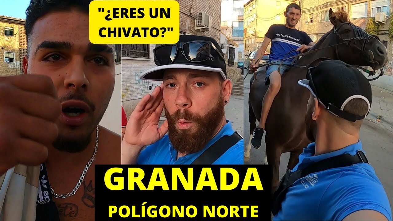 Un Guiri se mete en el barrio MÁS PELIGROSO de GRANADA | Polígono Norte, Almanjáyar