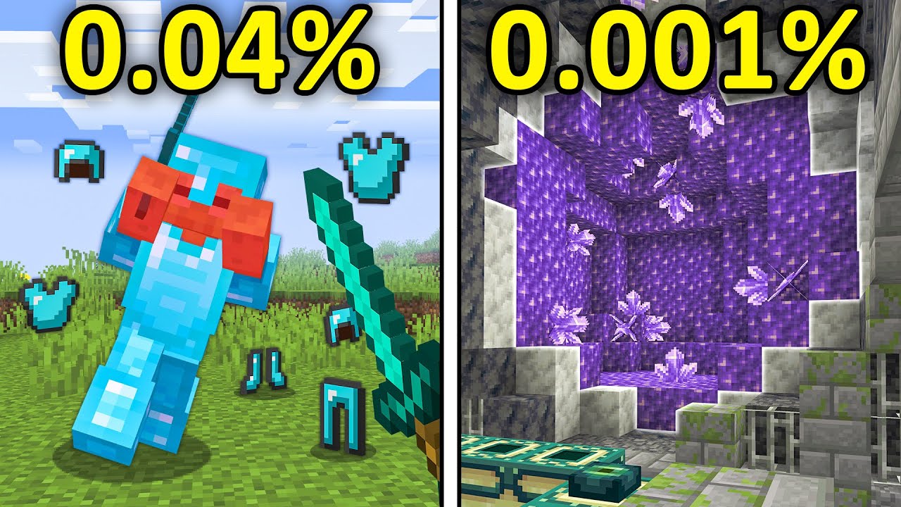 TOP 650 LUCKIEST CLIPS IN MINECRAFT