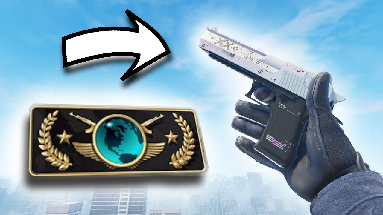 Getting Global Elite With Deagle ONLY In CS2 EP1