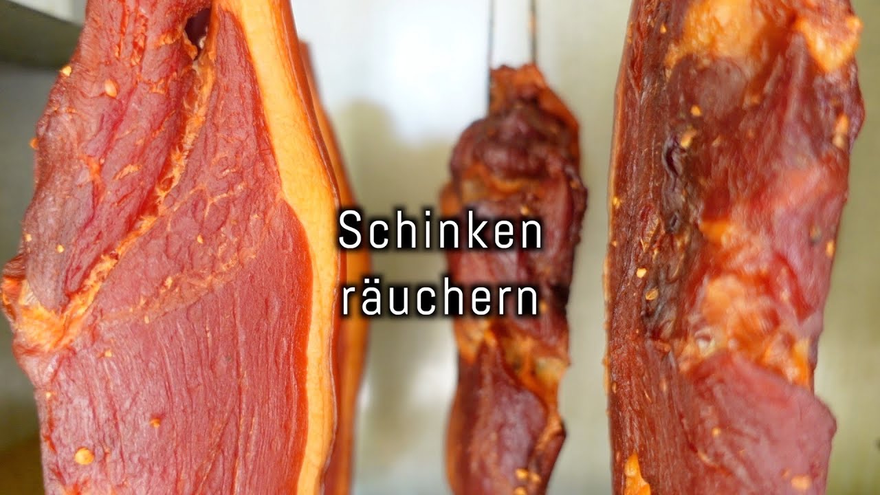 So macht man einen geräucherten Schinken - großartig