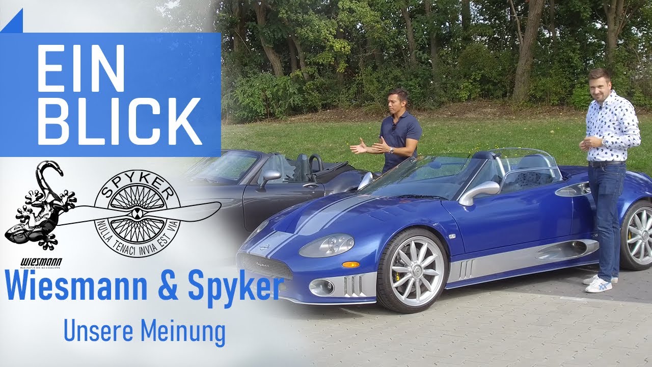 Wiesmann & Spyker - Was unterscheidet die extremen Roadster? Unsere Meinung!