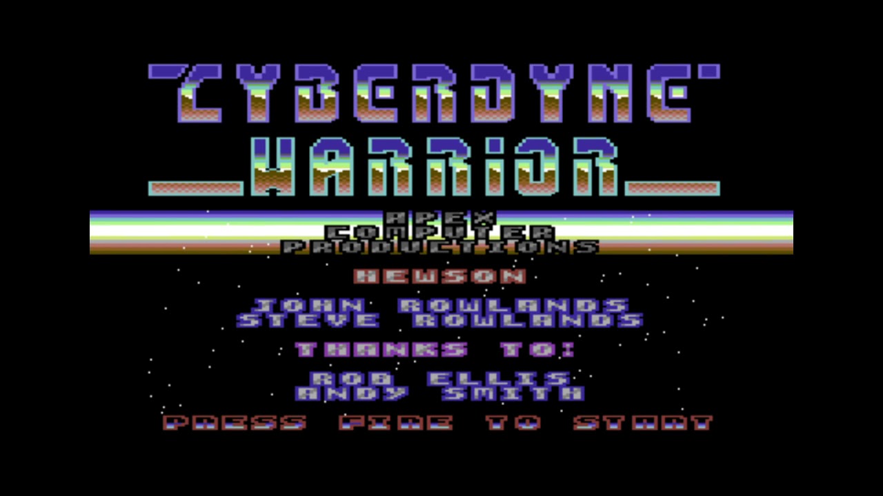 Main Theme (NTSC Version/60Hz Output) - Cyberdyne Warrior (Commodore 64)