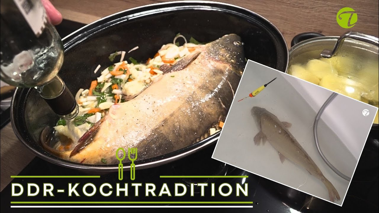 DDR-Tradition zu Silvester: Karpfen im Gemüsebett | Von der Badewanne in den Ofen #karpfenrezept