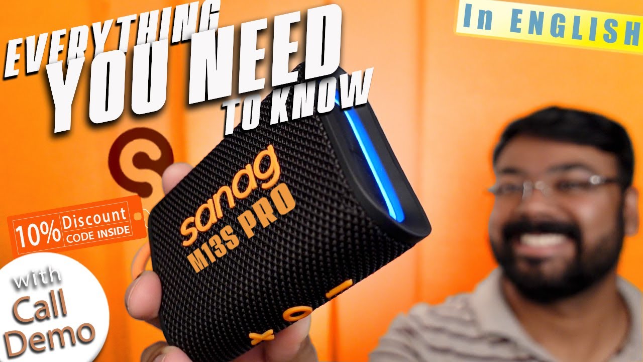 Sanag M13S Pro Bluetooth Speaker Review | Call & Sound Tested