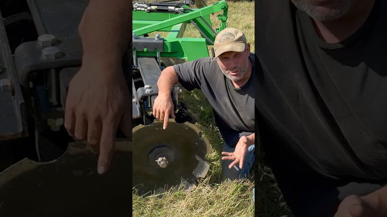 Why 1-Inch Depth is a Game Changer for Hay Fields #offsetdisc #hayfield #farmingtips