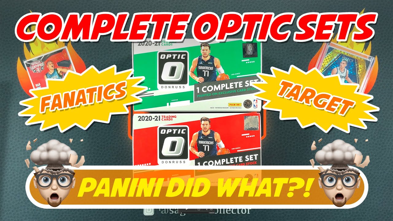 2020-21 Optic Basketball Complete Sets: Fanatics vs. Target 🔥 PANINI MADE A BIG MISTAKE!