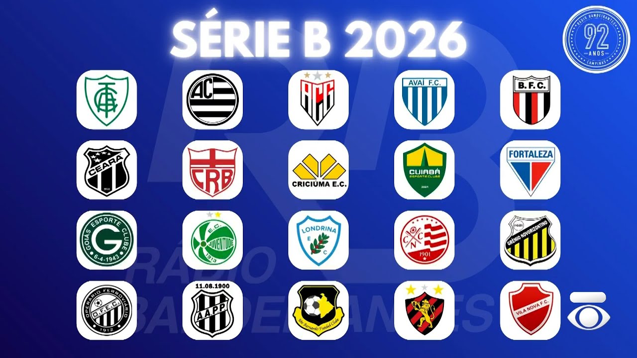 Série B 2026 promete ser a mais difícil dos últimos anos - 08/12/2025 - Os Donos da Bola