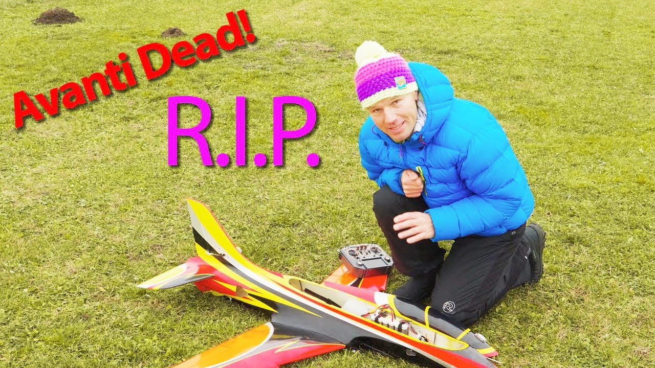R.I.P. Final crash of Sebart Avanti S 1,4m EDF WeMoTec Midi Evo 90, HET 700-68-2250kv  6s Li-ion 8Ah