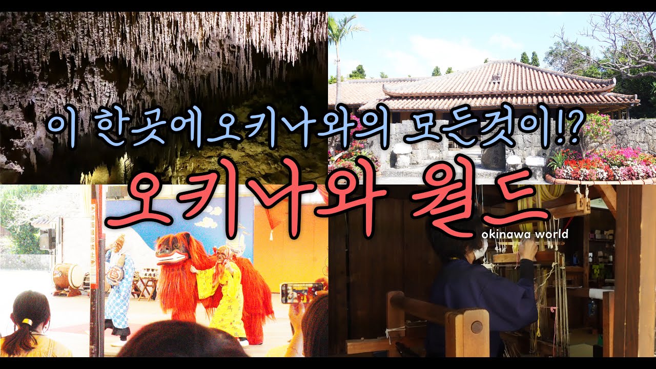 🌺오키나와를 한번에 둘러보고 싶다? 여기로 오시면 바다 빼고 다 볼 수 있다!