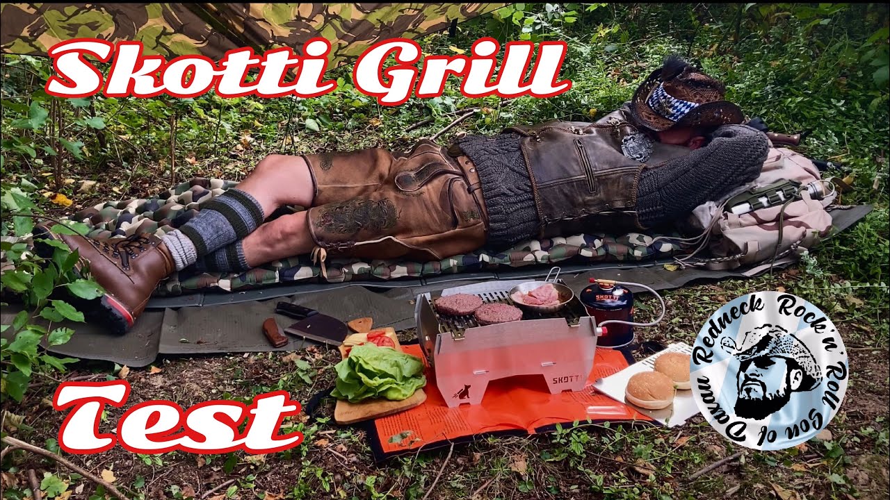 Steckbarer Outdoor Grill, Skotti Grill Test, was taugt er unterwegs, Aufbauanleitung und Transport