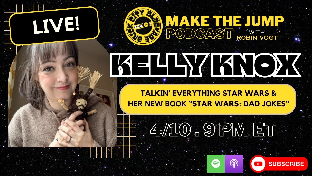 Make The Jump Podcast LIVE with Robin Vogt | It's Kelly Knox! Author of 