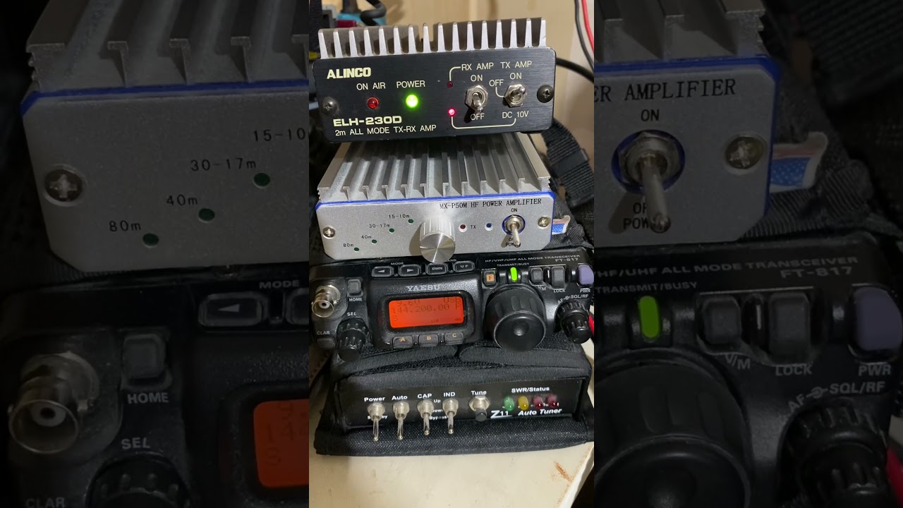 Little 2 meter SSB Amp for portable use.
