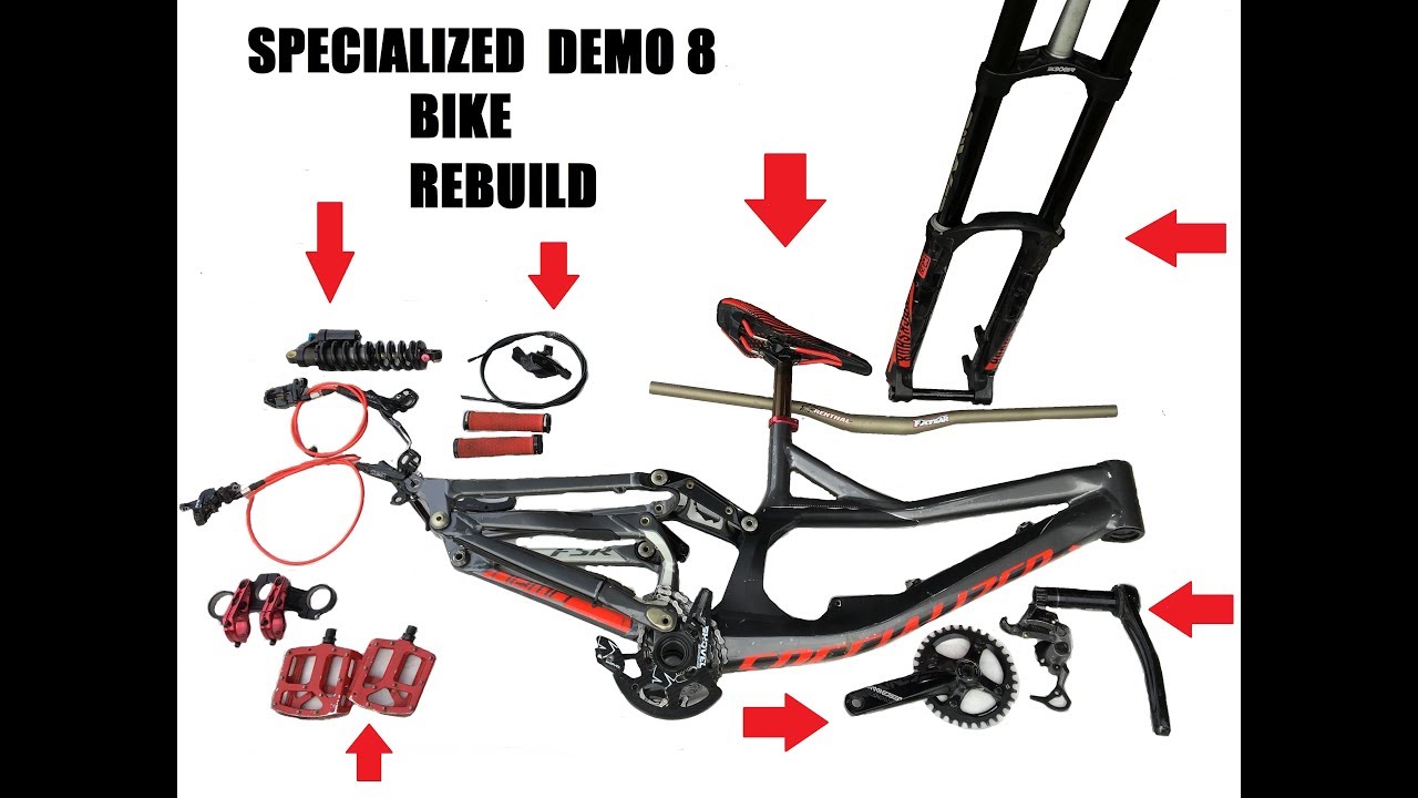 SPECIALIZED DEMO 8 DOWNHILL BIKE REBUILD