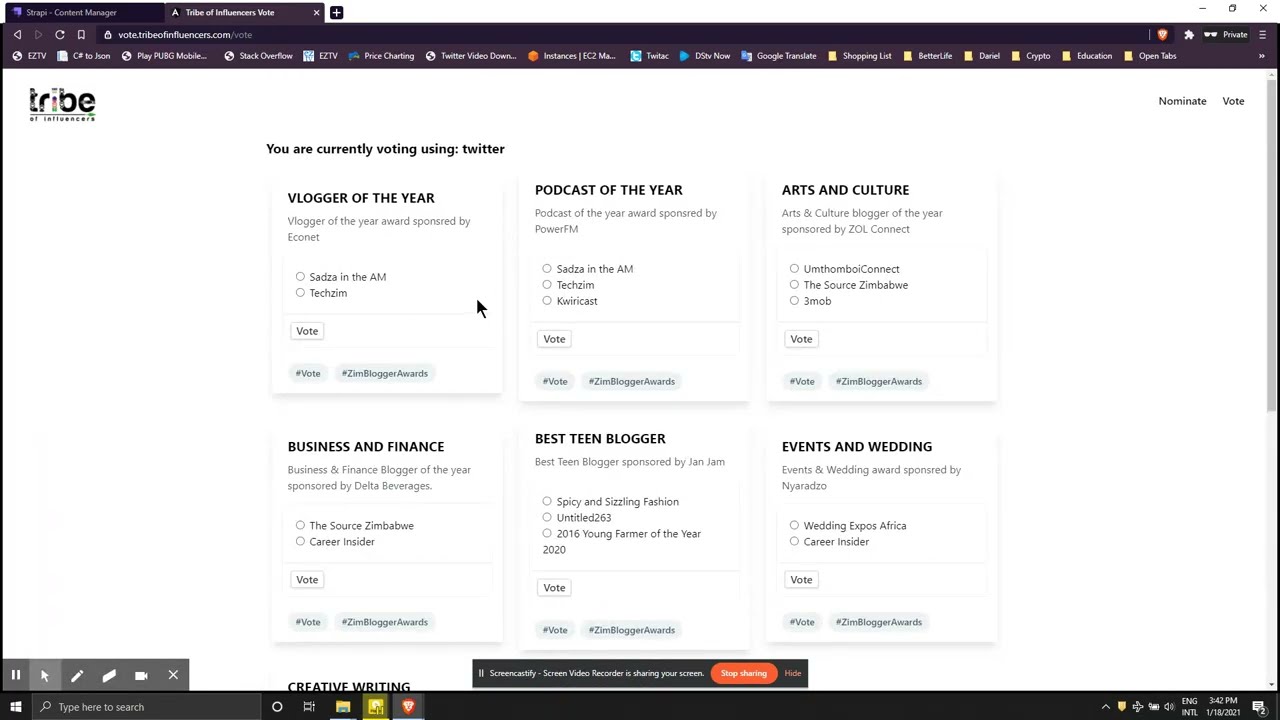 Strapi & Angular Use Case: Social Media Based Voting App: Part 2