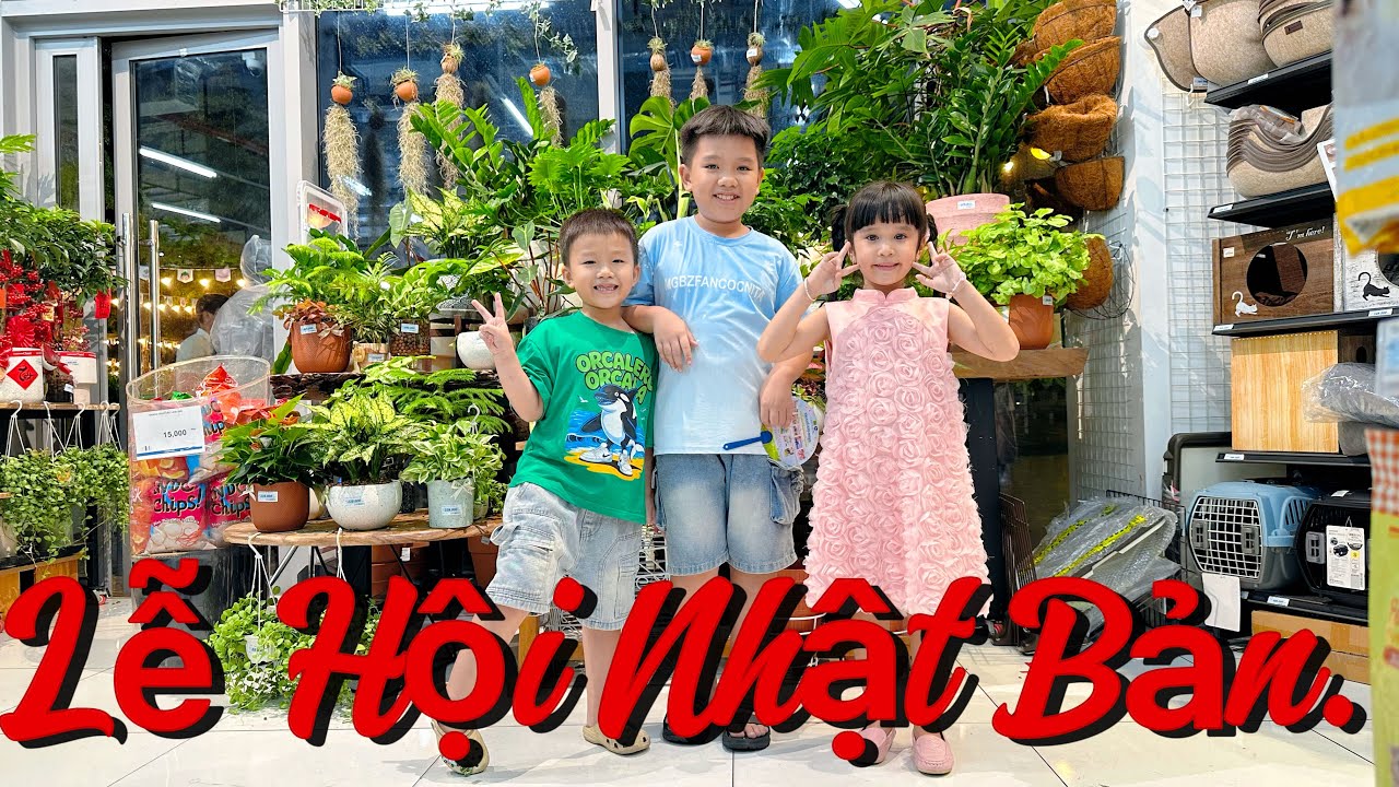 Sam Và Chị 2 Nhi, Đi Xem Lễ Hội Nhật Bản 14.03.2026, Tại Bình Dương Quê Sam.