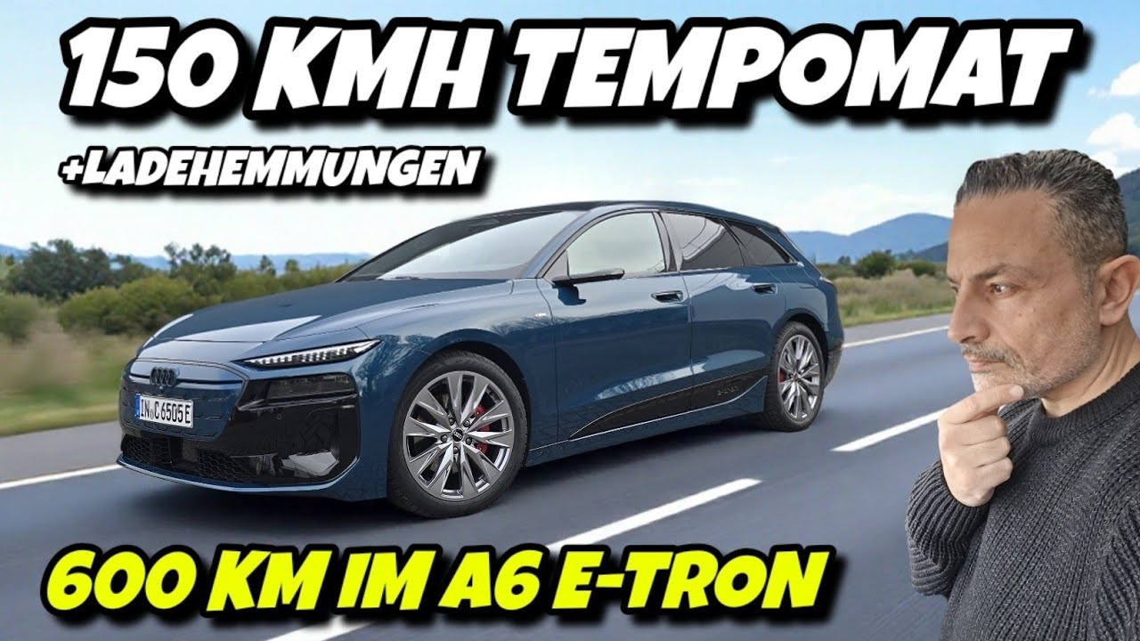 600 km mit Ladeproblemen! Audi A6 e-tron Avant Winter Roadtrip #ev 