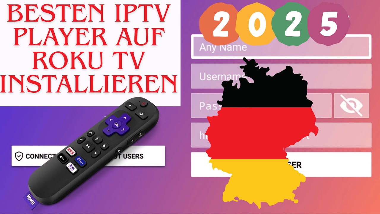 Bester IPTV Player f&uuml;r Roku TV 2025 &ndash; Schnelle & einfache Installation