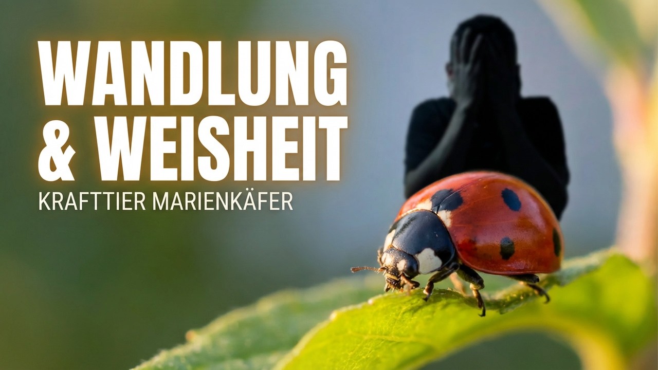 Wandlung ohne Perfektheit - Die Weisheit des Krafttier Marienkäfer