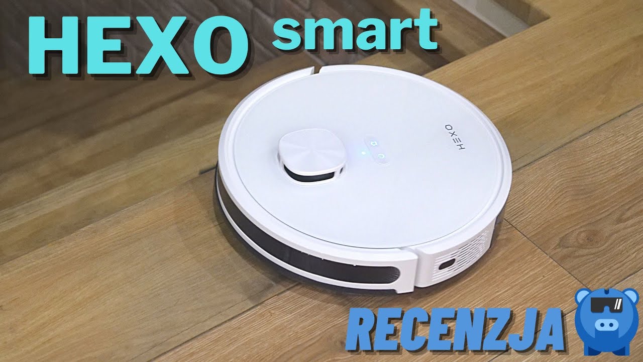 HEXO smart - recenzja robota sprzątającego z laserową nawigacją i mopowaniem