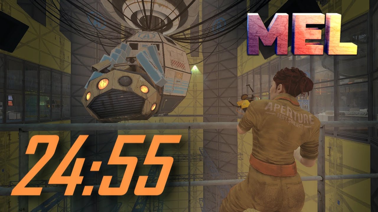 Portal Stories: Mel Speedrun in 24:55 [Former World Record]