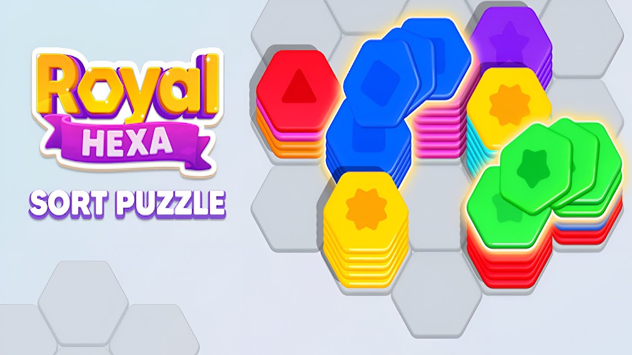 Royal Hexa Puzzle (by AdOne) IOS Gameplay Video (HD)