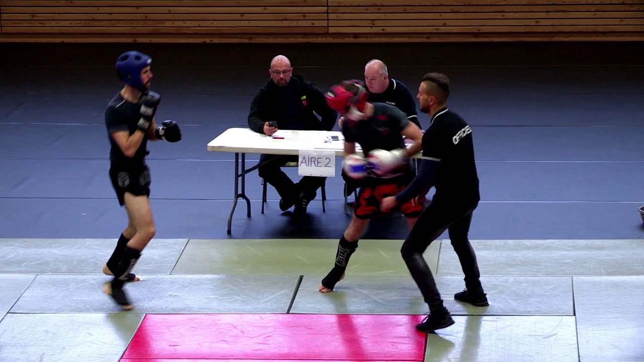 Championnat du Grand Est 2017 KICK LIGHT - FX DELMAS 1er combat