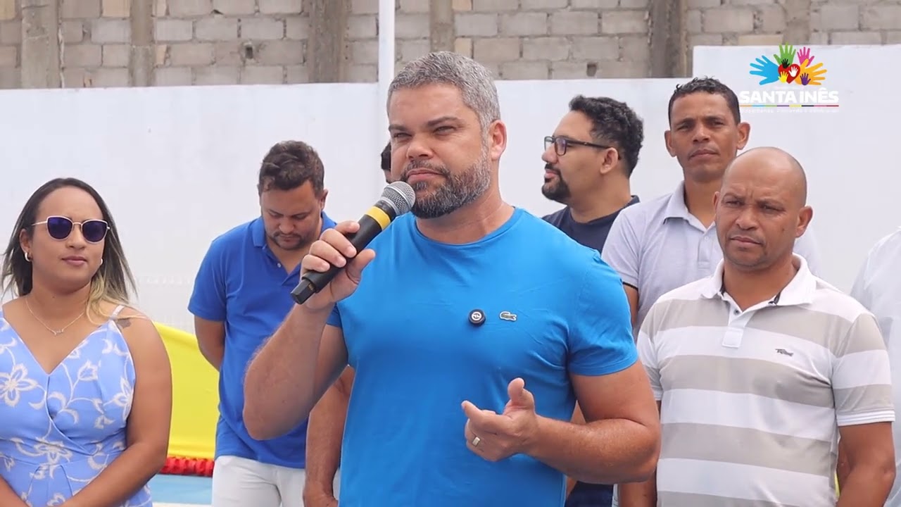 AULA INAUGURAL - CENTRO DE ESPORTES AQUÁTICOS | @prefsantainesba